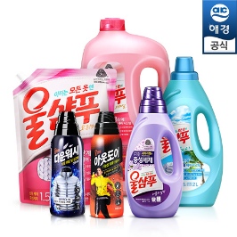 애경 반만쓰는리큐 액체세제 2.4L2 세탁/주방세제 모음전!