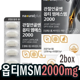 무릎관절연골 보충제 염증케어 옵티msm2000mg