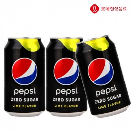 [롯데칠성음료] 롯데 펩시제로슈거 355ml x24 무