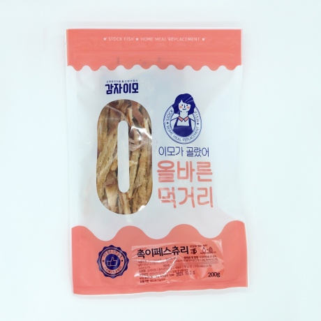 감자이모 바베큐맛 촉이 페스츄리오징어 200g