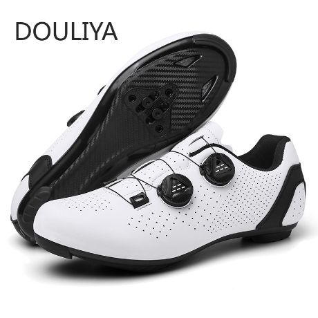 자전거 로드 클릿슈즈  DOULIYA-로드 신발 스피드 플랫 남성 루트 사이클링 MTB 클릿 스니커즈 레이싱 여성 산악 스포츠