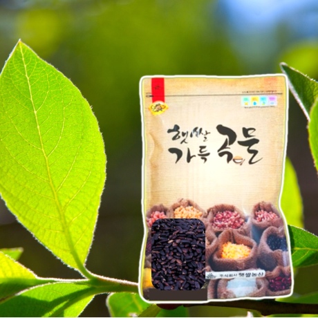 국산 싹을 틔운 발아찰흑미 500g