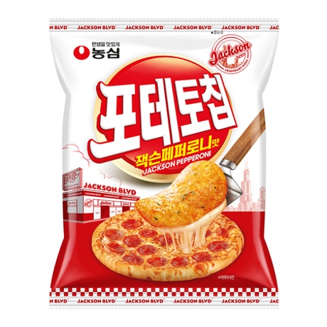 무료배송 농심 포테토칩 잭슨페퍼로니맛 50gx8개+사은품-