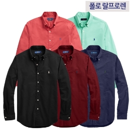 폴로 랄프로렌 맨즈클래식핏 컬러옥스포드 셔츠