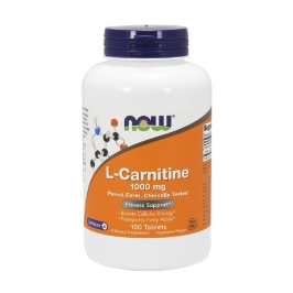 Now Foods 엘카르니틴 Carnitine 1000mg 100정