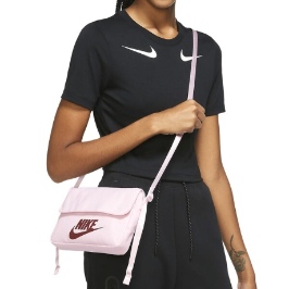 NIKE NSW Women's Futura LUXE Pouch Crossbody Shoulder Bag CW9304 410  FASHION