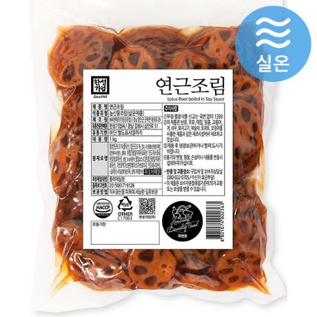 한성 연근조림(실온) 1kg