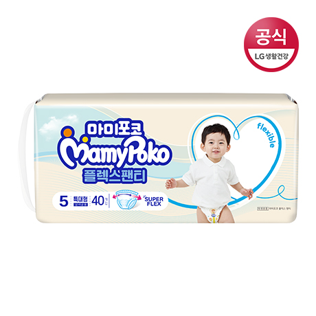 마미포코 플렉스팬티 기저귀 특대 40P x 리뷰후기