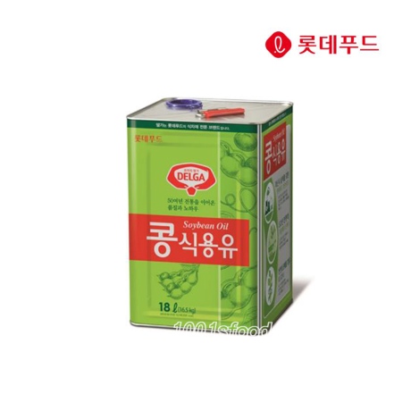 롯데 콩식용유 18L/롯데식용유