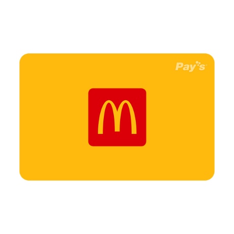 Pays 맥도날드 2만원권 최대 10%할인 (잔액관리형)