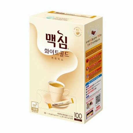 [맥심]화이트골드 커피믹스 11.7g x 100입