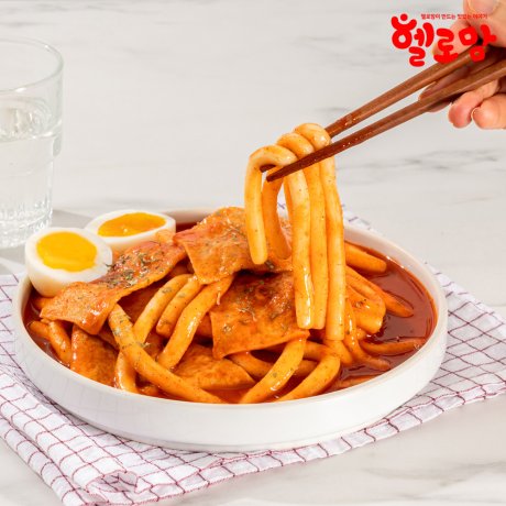 *헬로맘 누들 떡볶이(떡+소스)  350g