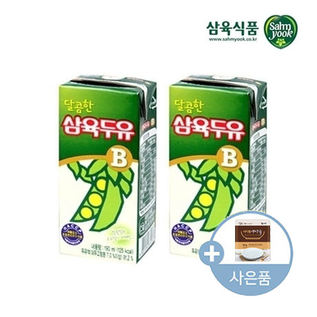 삼육두유 달콤한맛B  /2박스이상 주문시 보령 영양죽 증정!! 리뷰후기