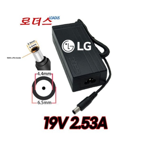 LG 27GN600-B 27GN650-B 27GN750-B용 19V 2.53A어댑터