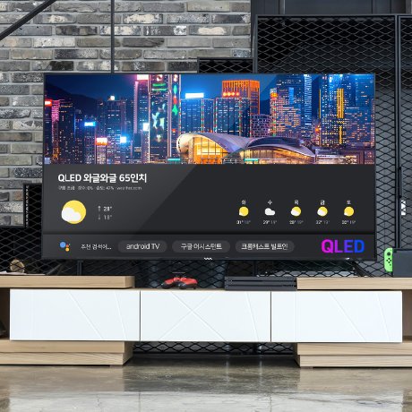 와사비망고 TV 와글와글 65인치 AI 스마트 WM 650 QLED UHD_N 리뷰후기