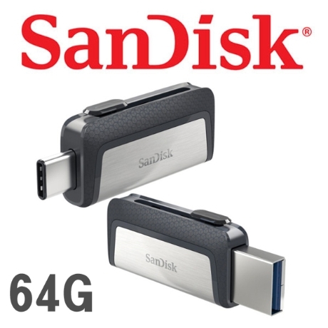샌디스크 듀얼 C타입 OTG USB메모리 64기가 SDDDC2-064G USB 3.0