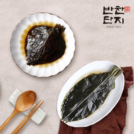 반찬단지 명이나물1Kg+간장깻잎1Kg 밑반찬종류 저녁메뉴 반찬가게:: 위메프