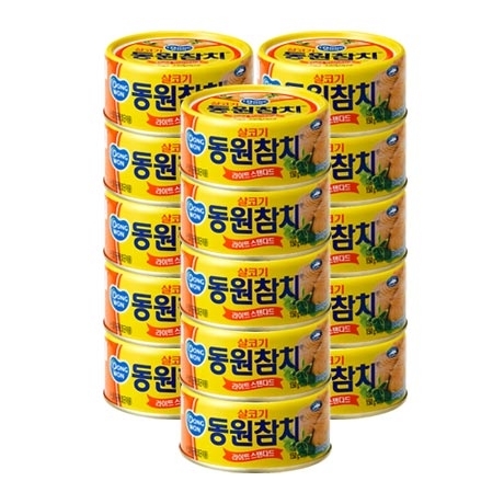 [동원] 동원 살코기 참치 150g 15개 라이트 스탠다드
