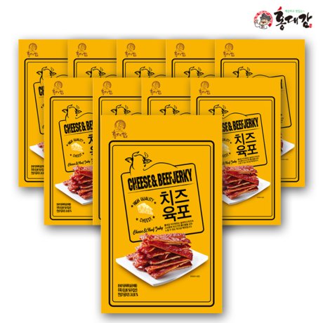 청미식품  홍대감 쇠고기 치즈포 40g [10개]