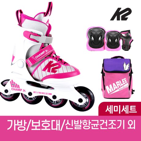 K2스케이트 챔프 주니어 걸 [가방+보호대] : 에누리 가격비교
