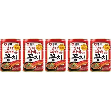 샘표 김치찌개 꽁치 400G X 5캔 꽁치통조림:: 위메프