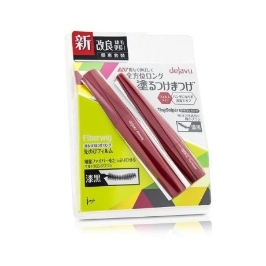 데자뷰 파이버위그 마스카라 세트 - 퓨어 블랙 2pcs