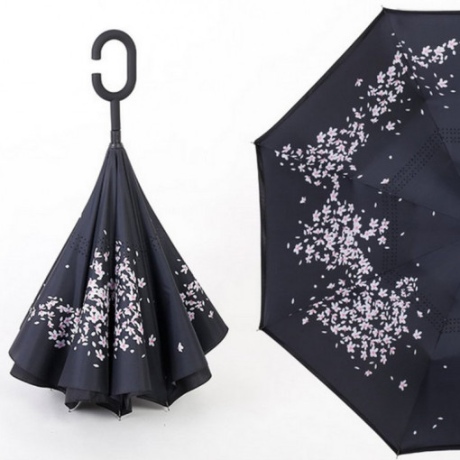 거꾸로 쓰는 독특한 아이디어 우산 선물용 예쁜 장우산