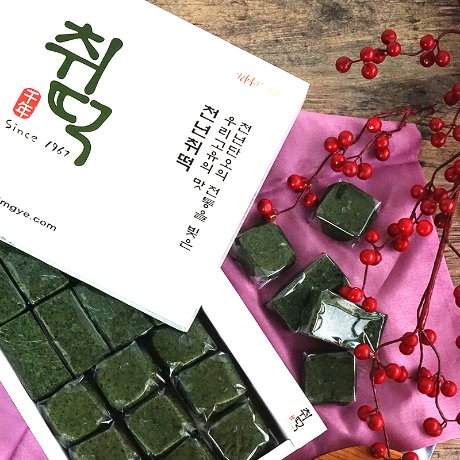  천년취떡  정선 수리취떡 인절미 찹쌀떡 가래떡 절편 (소용량  대용량) 