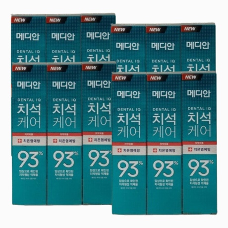 메디안 치석잇몸 치약 120G3입 4세트 총 12개:: 위메프